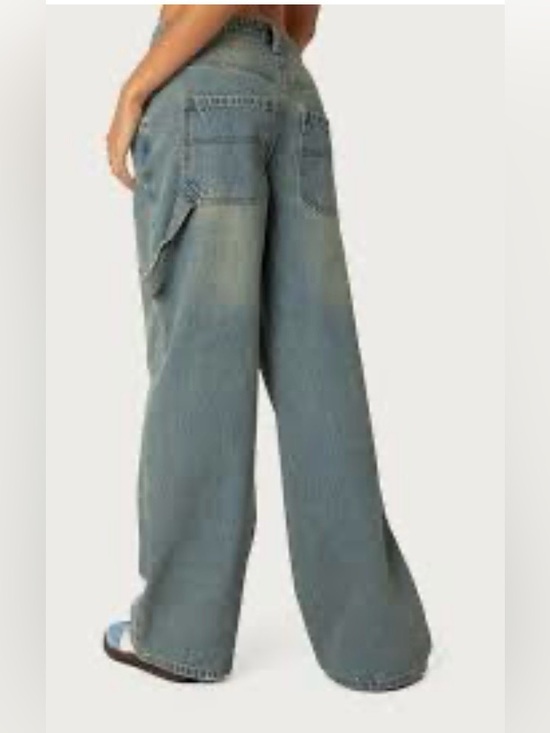 Edikted Pants - 725. Edikted Carpenter Baggy Jeans
